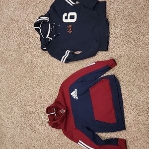 ADIDAS & GAP BOYS SWEATSHIRTS SIZE MEDIUM 10 - 12